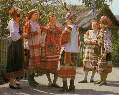 Калужский народный костюм
