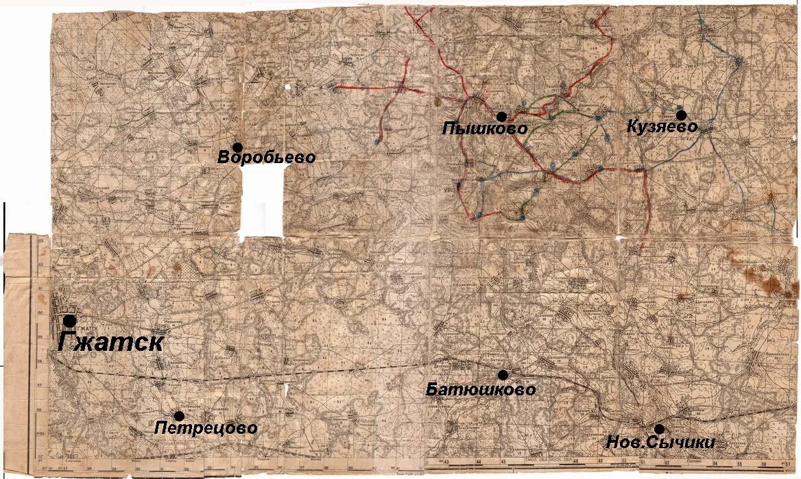 смоленская область гжатский район. под гжатском. под гжатском. гжатский уезд смоленской губернии карта местности. под гжатском.