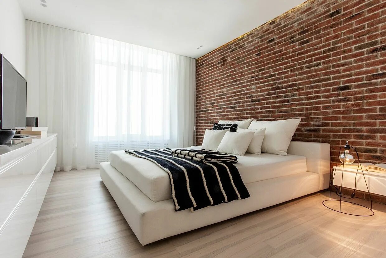 Студия недели: 48 квадратов в стиле лофт - INMYROOM Brick decor, Unique home dec