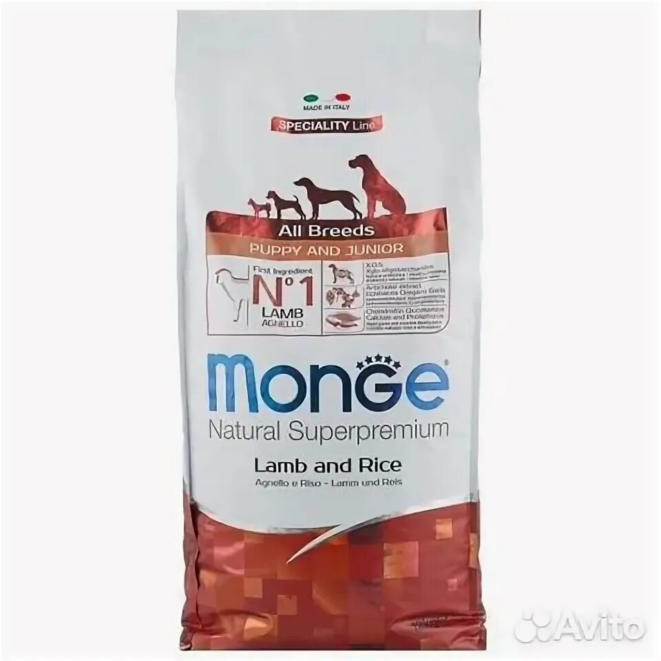 Корм для собак monge dog speciality. Сухой корм для щенков всех пород Monge Speciality line. Monge Speciality line для щенят. Монж корм для собак 12 кг ягненок рис картофель. Monge Speciality line, ягненок, с рисом, с картофелем.