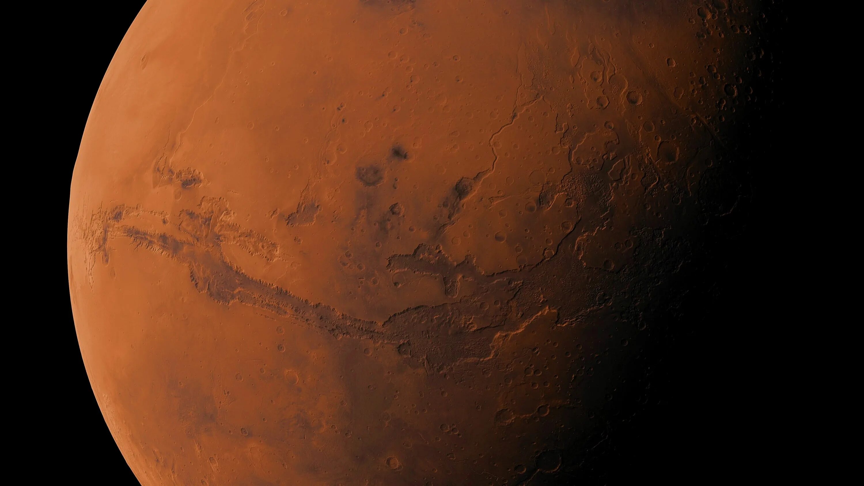 The other side of mars. Долина Маринера на Марсе. Марс Планета 4k. Марс 4 Планета. Марс обои.