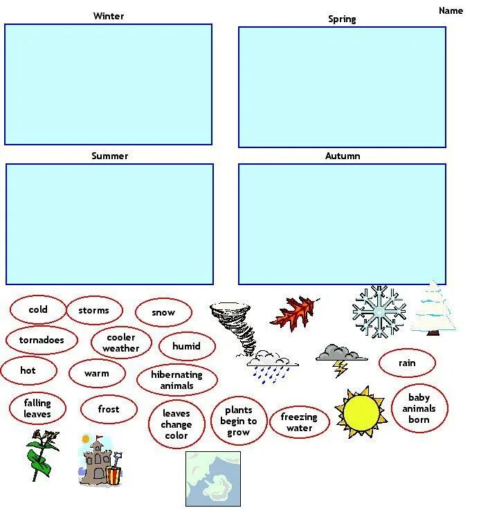 Времена года на английском игры. Задания по английскому weather. Времена года на английском задания. Творческое задание по английскому. Времена года в английском языке упражнения.