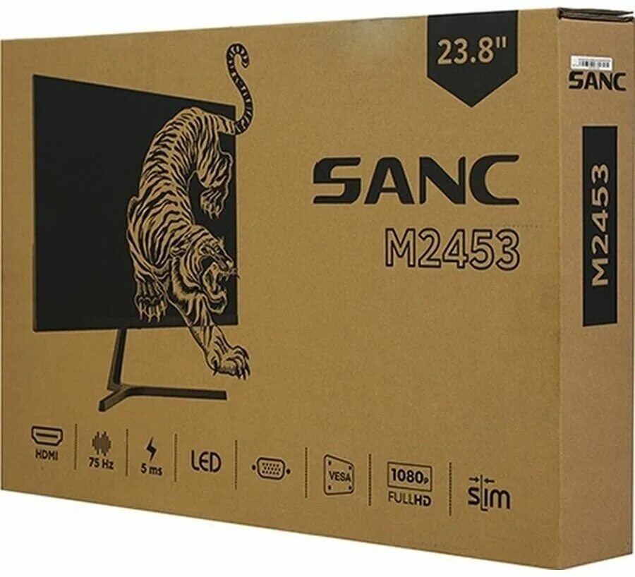 Монитор Sanc m2453. 23.8" Монитор Sanc m2453, черный. Монитор Sanc m2453 характеристики. Sanc 23.8" монитор n2453/m2453, черный. Sanc m2453