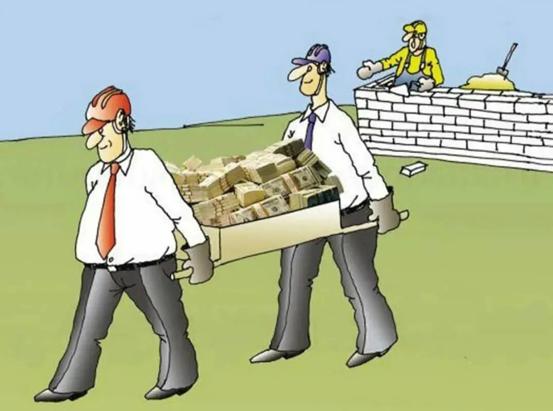 Строительные профессии прораб. Капремонт плохой подрядчик. Прораб на стройке. Человек в каске. Коррупция карикатура.