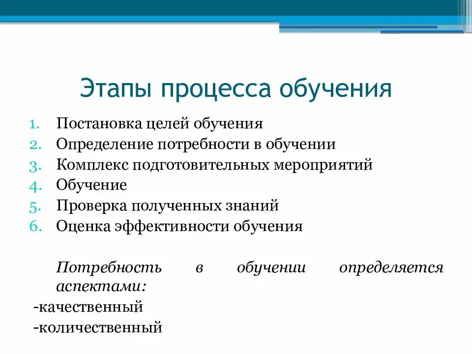 Порядок расположения этапов процесса обучения. Основные этапы процесса обучения в педагогике. Этапы учебного процесса (5 этапов). Количество этапов в процессе обучения.