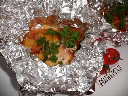 Рецепт вкусной курицы в фольге