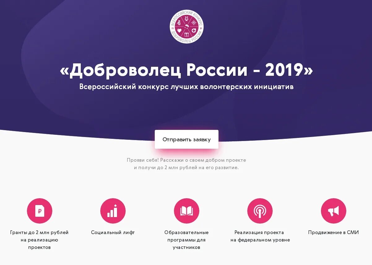 Единая информационная система в сфере добровольчества