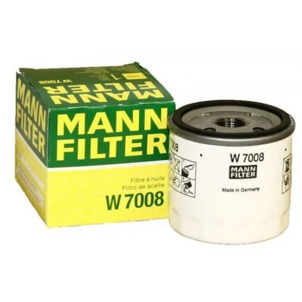 Mann w7015. Фильтр Манн w 7008. Фильтр масляный Mann w7008. Масляный фильтр Mann-Filter w7008, w 7008. Фильтр масляный Mann w7008 Ford Focus II.