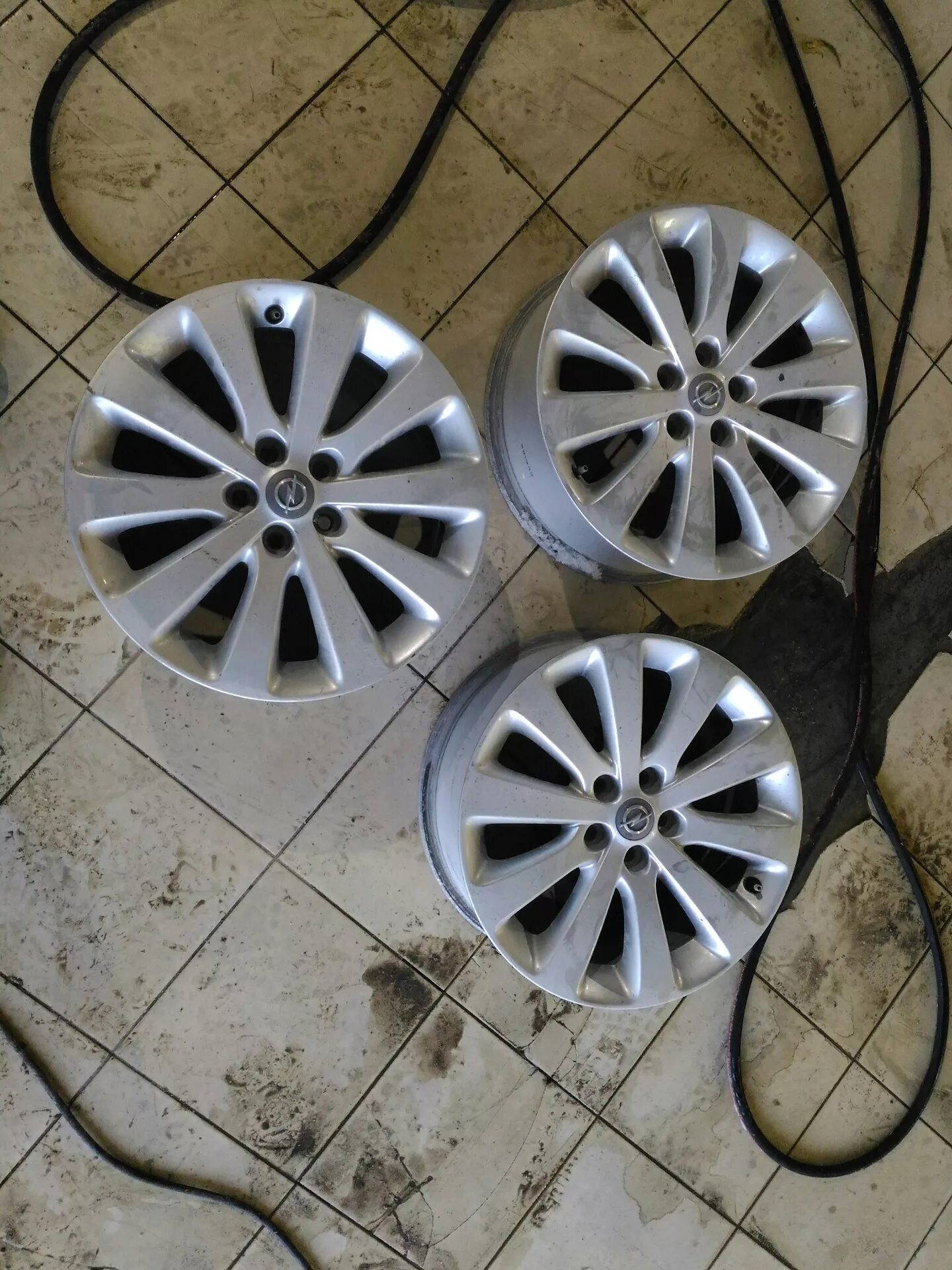Оригинальные диски Opel Astra r17.