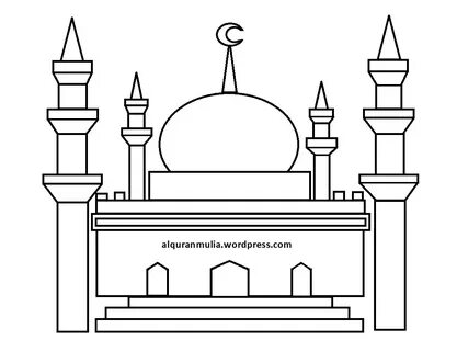 Мусульманская мечеть рисунок