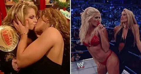 Wwe lesbians - wwe lesbian kiss., Slideshow wwe lesbian kisses. 