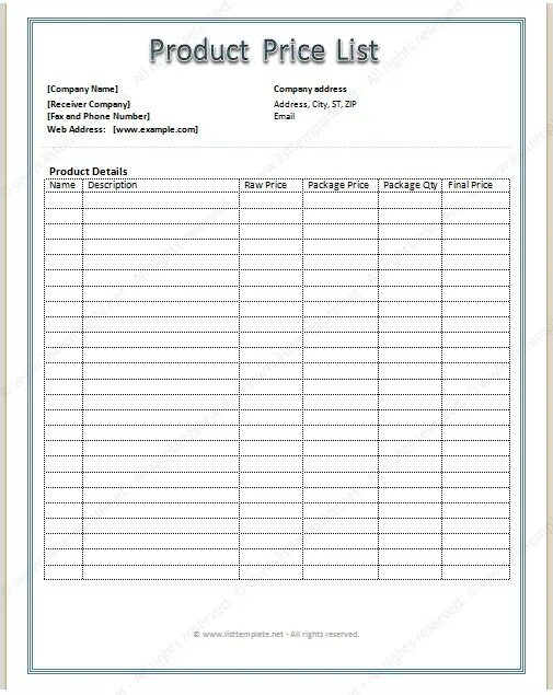 Price form. Quotation sample template. Прайс лист пустой. Price offer quotation. Price list шаблон.