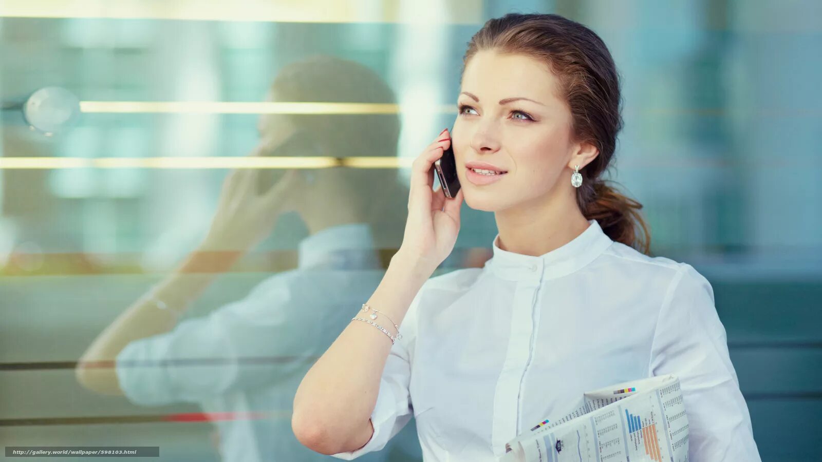 Calling girl