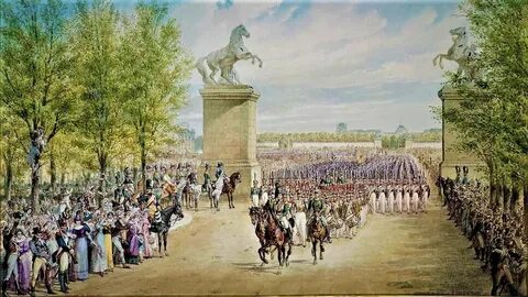 Париж 1814 года