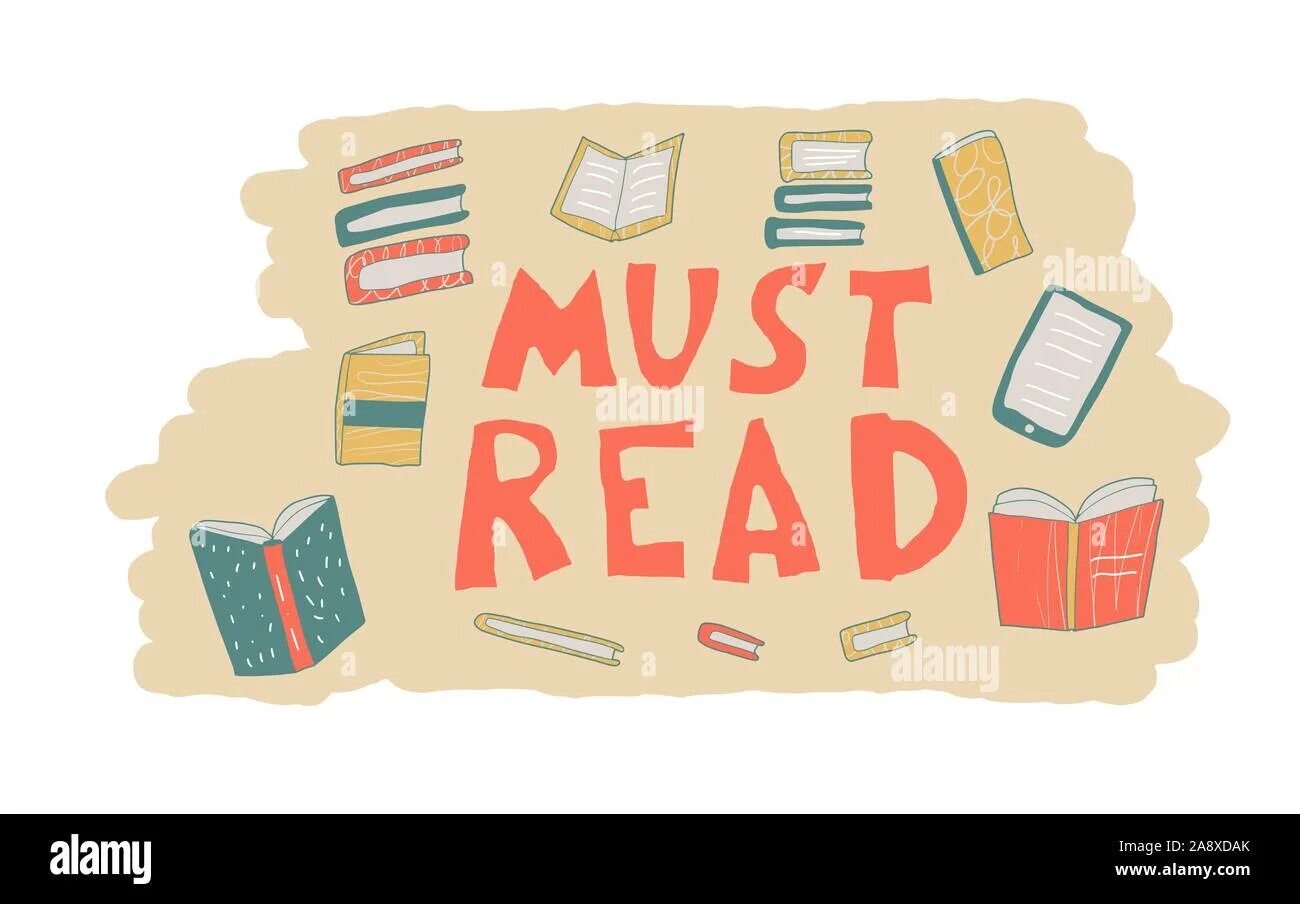 Read read read неправильный. Must read books. 10 must read books. must read books list. illustartion.