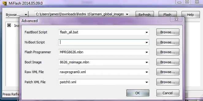 Rom flashing tool