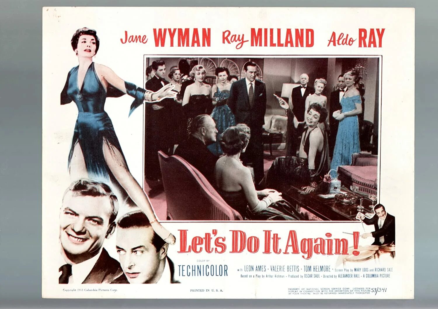 Last do it again. Let&#039;s do it again 1953. marry me again 1953.