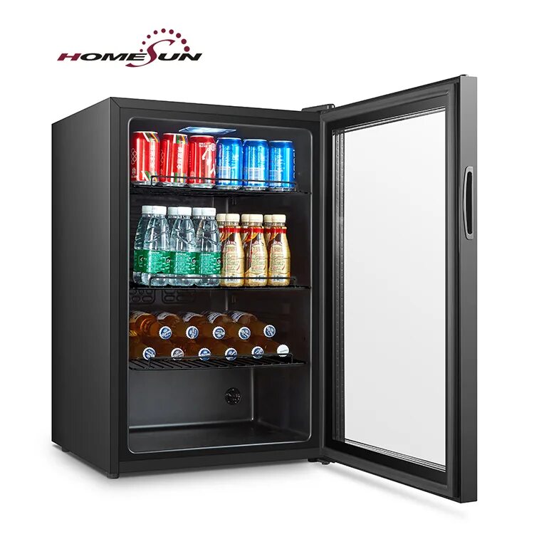 Маленький холодильник для напитков. Мини-бар для гостиниц, BCH-28в, 28 л Homesun. Мини холодильник Mini Fridge. Холодильник для напитков. Барный холодильник для напитков.