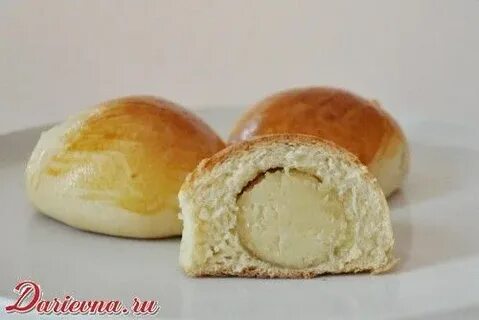 Булочка с марципаном рецепт