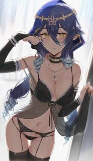 layla (genshin impact) drawn by micchan(micchanmeido) Danbooru.