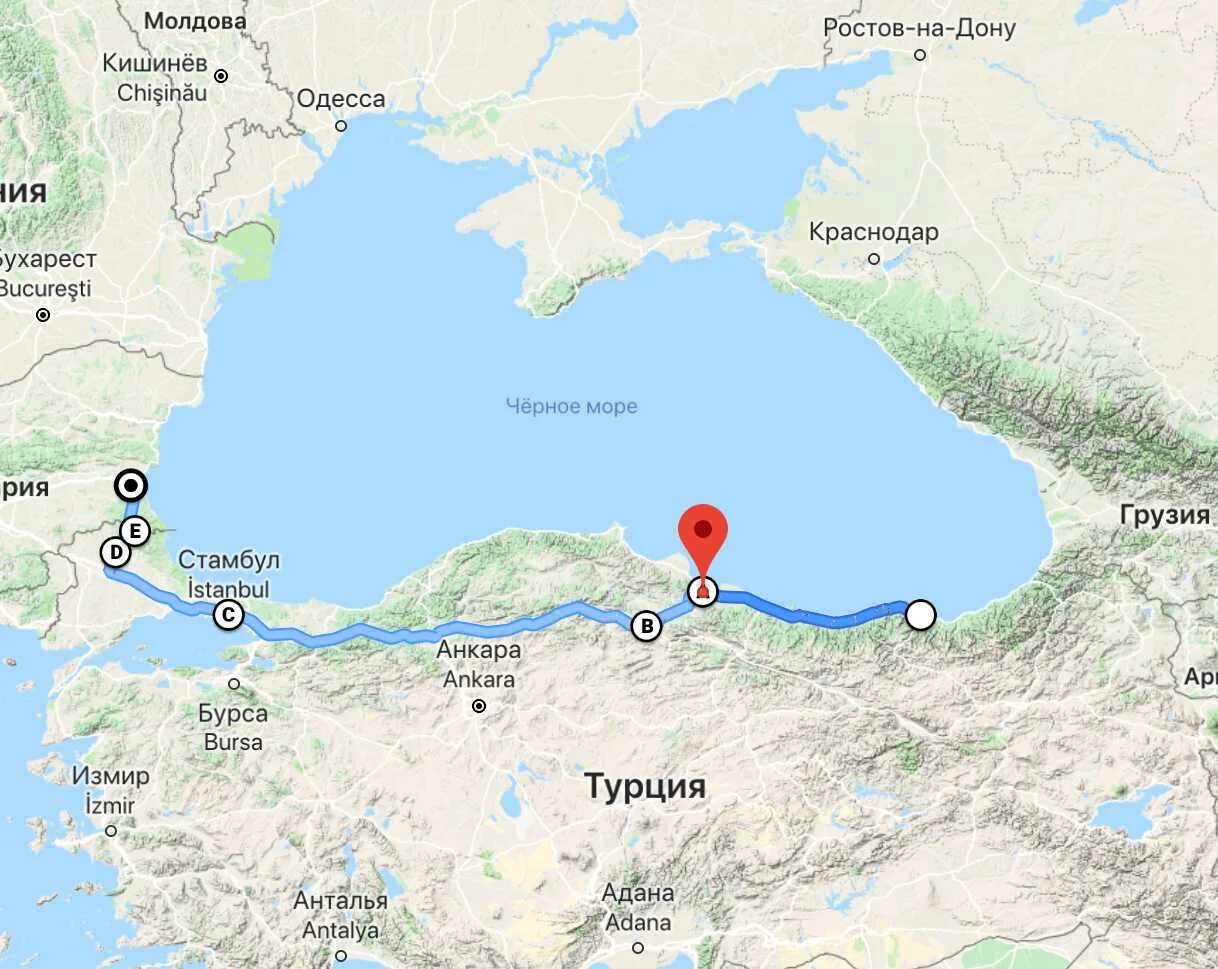 Карта от России до Турции. Граница до Турции. Карта Болгарии и Турции. Граница Турции и Болгарии.