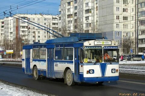 Троллейбус барнаул
