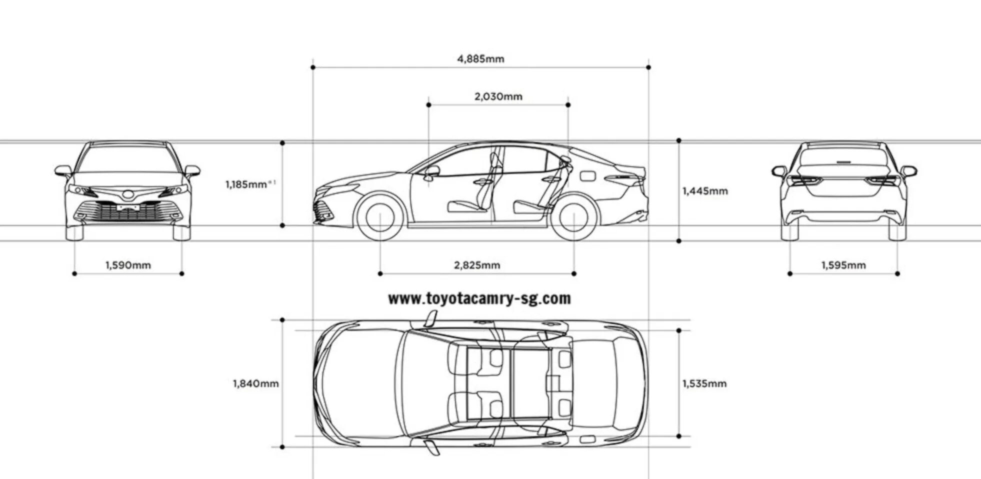 Камри габариты кузова. Toyota Camry ширина салона. Toyota Camry 40 габариты. Toyota Camry чертеж. Ширина салона Тойота Камри 40.