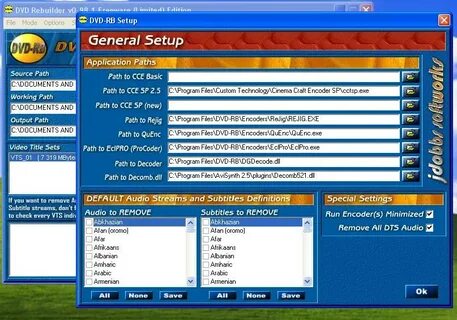 Dvd setup