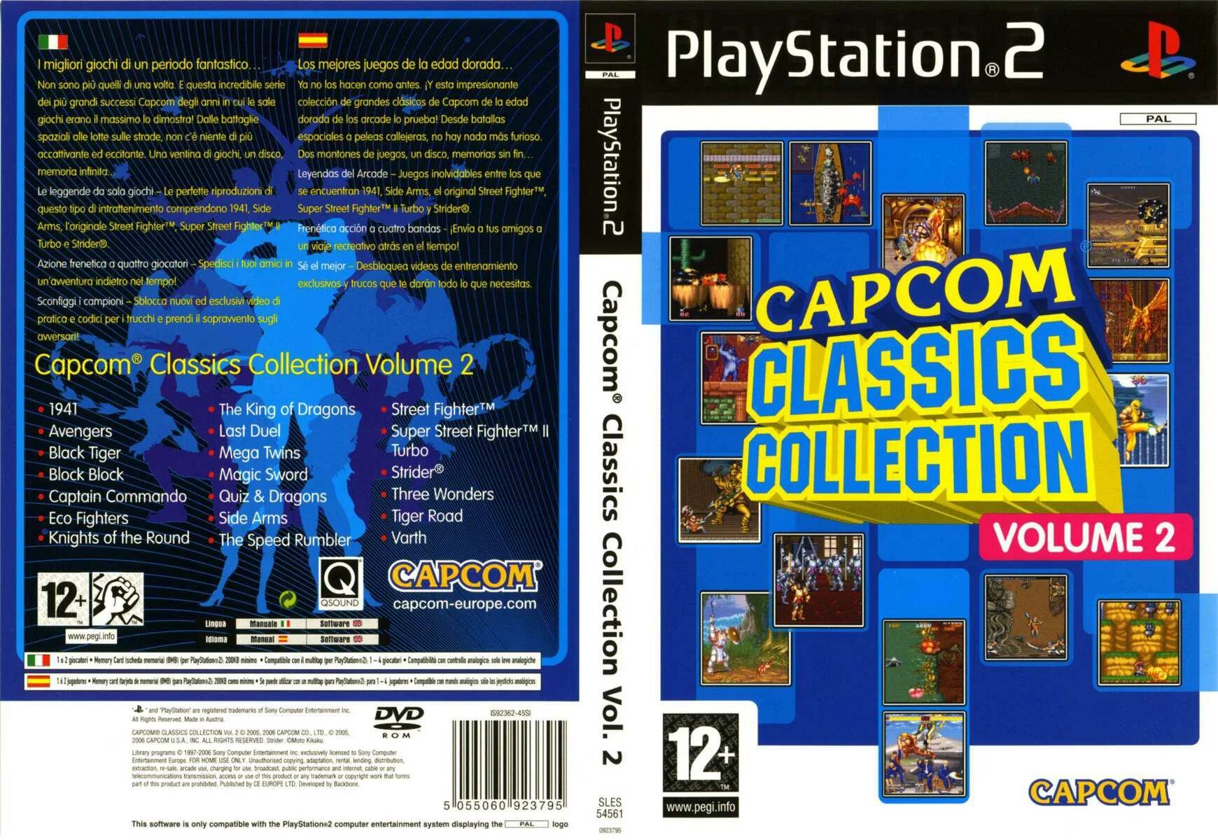 Capcom Classics collection ps2. Capcom collection ps2. Capcom Classics collection Vol. 2 ps2. Sega Classics collection ps2. Collection ps2