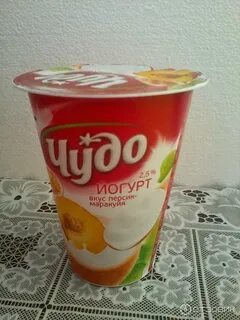 Йогурт персиковый