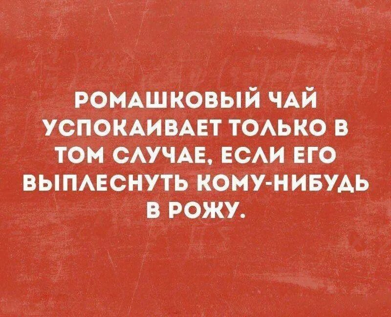 Анекдот чай. Смешные цитаты про психологию. ромашковый чай успокаивает только в том случае. смешные психологические высказывания. смешные высказывания.