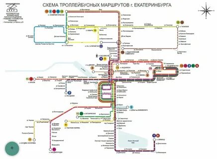 Карта трамвая 4 екатеринбург