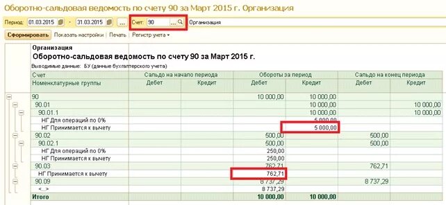 90 счета в 1с 8.3. Оборотно сальдовая ведомость 90 счета. Осв 90.01. Оборотно-сальдовая ведомость в 1с 1.1. Оборотное сальдвое ведомость счет 01.к.