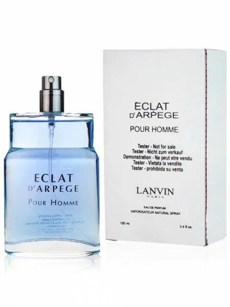 Туалетная вода Lanvin Eclat d'Arpege pour homme, 100 ml. Lanvin Eclat d'Arpege pour homme EDT men 100ml Tester. Духи Ланвин эклат тестер 100мл. Lanvin Eclat d'Arpege тестер. Lanvin eclat pour homme