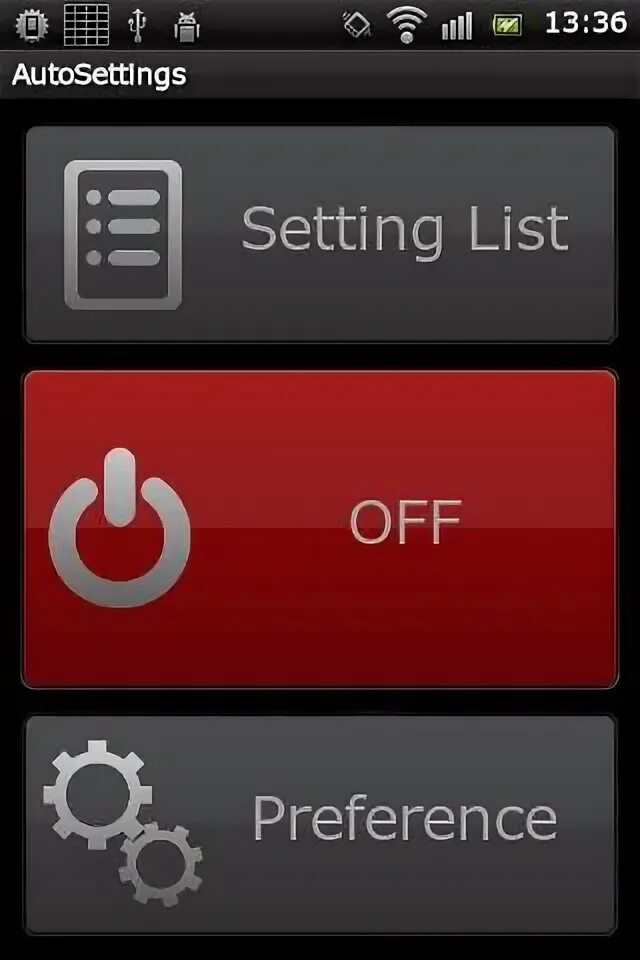 Setting apk. Autosettings.