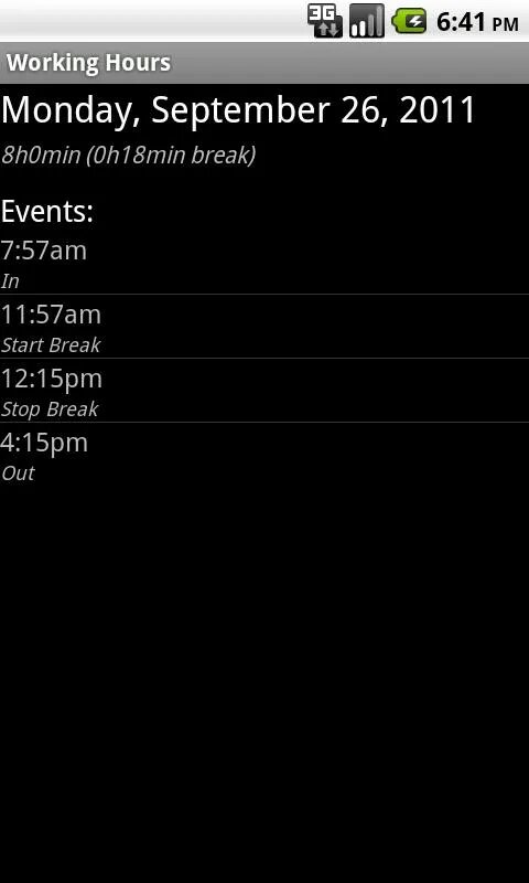 2 hour working hours. Working hours. screenshot working hours bongomodels.