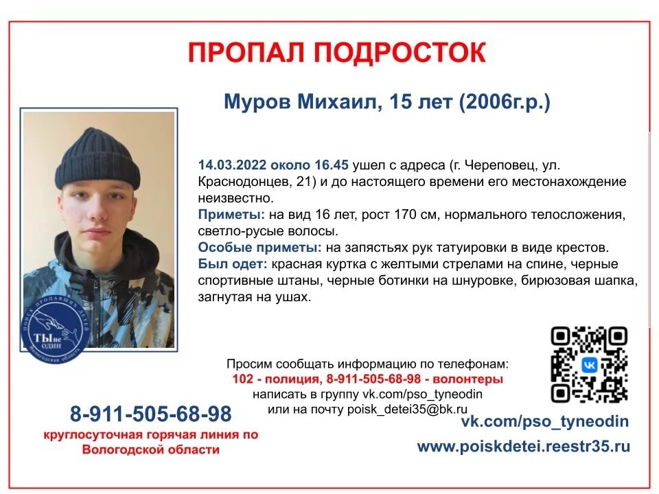 Работа для подростков череповец. Пропажа подростков. пропал человек череповец.