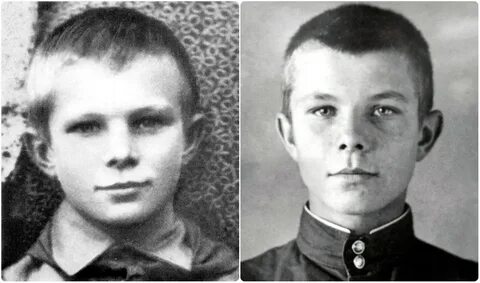 В детстве первый