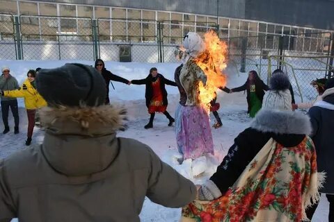 Сжигание чучела 2024