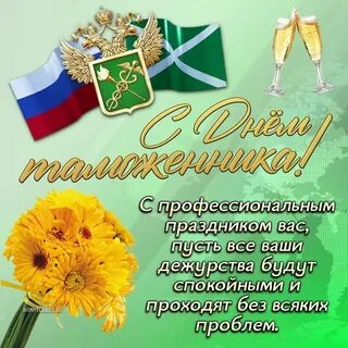 С днем российского таможенника поздравления картинки
