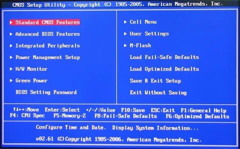 Bios материнской платы это