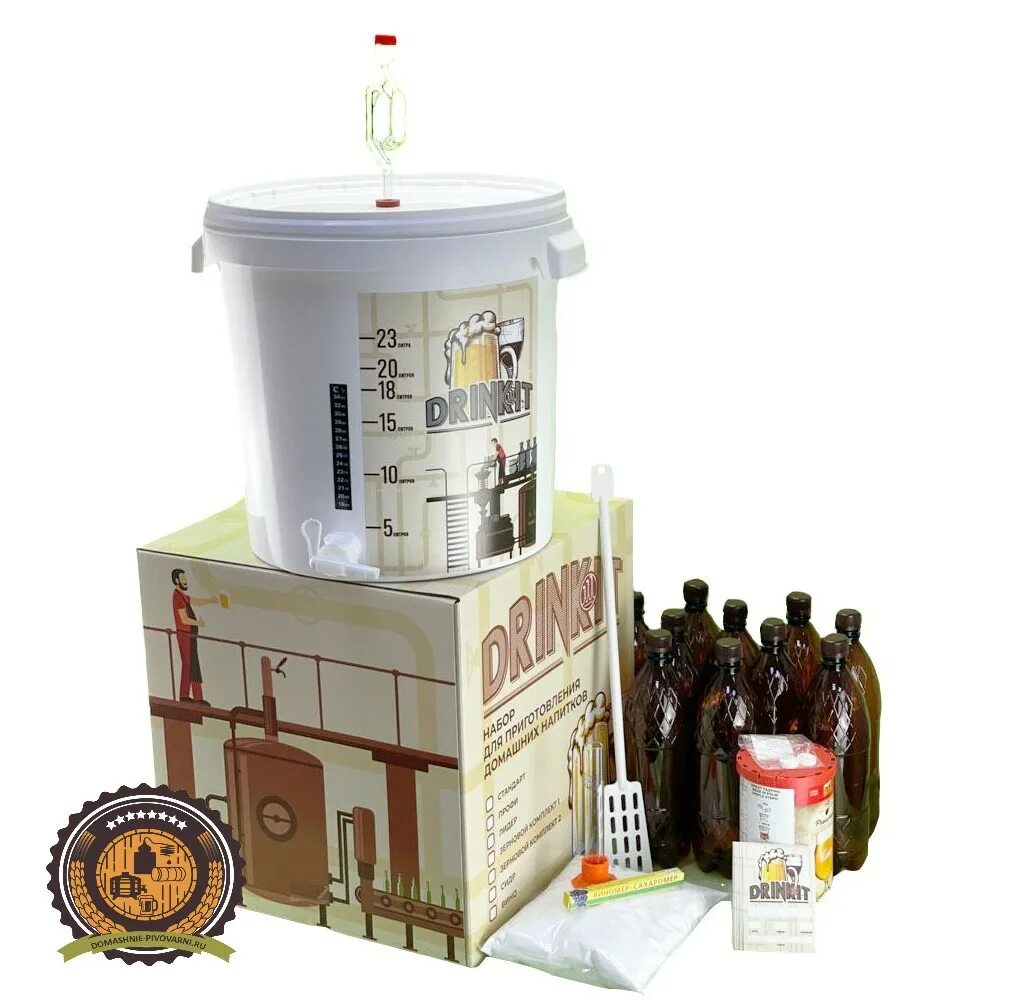 Мини-пивоварня IBREW Standart Starter Kit. Мини-пивоварня BREWDEMON ферментер 11 л. Drinkit пивоварня. Домашняя пивоварня оптимальный. Купить пивовар