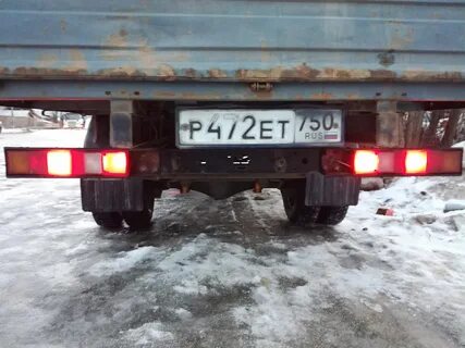 Задние габариты на газель