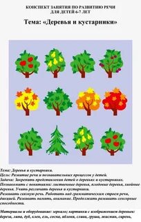 Дерево конспект урока