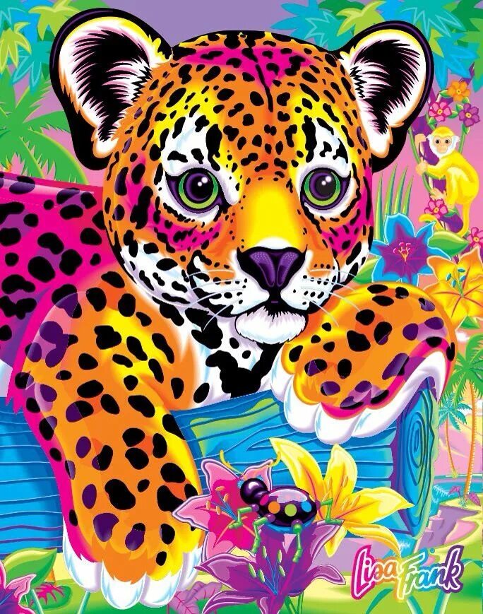Lisa frank. «Радужный леопард». Радужный леопард мультик. Аватарки Радужный леопард.