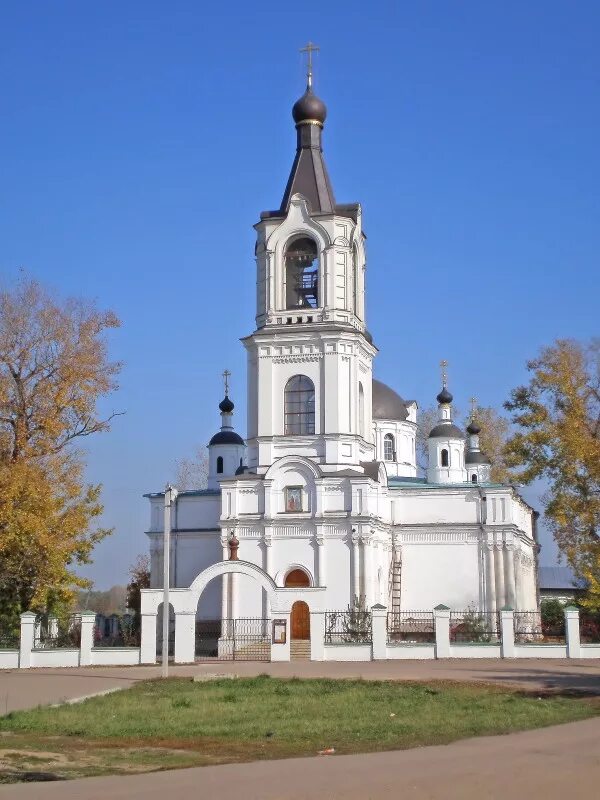 Газ село ям. Церковь в селе ям Домодедовского района.