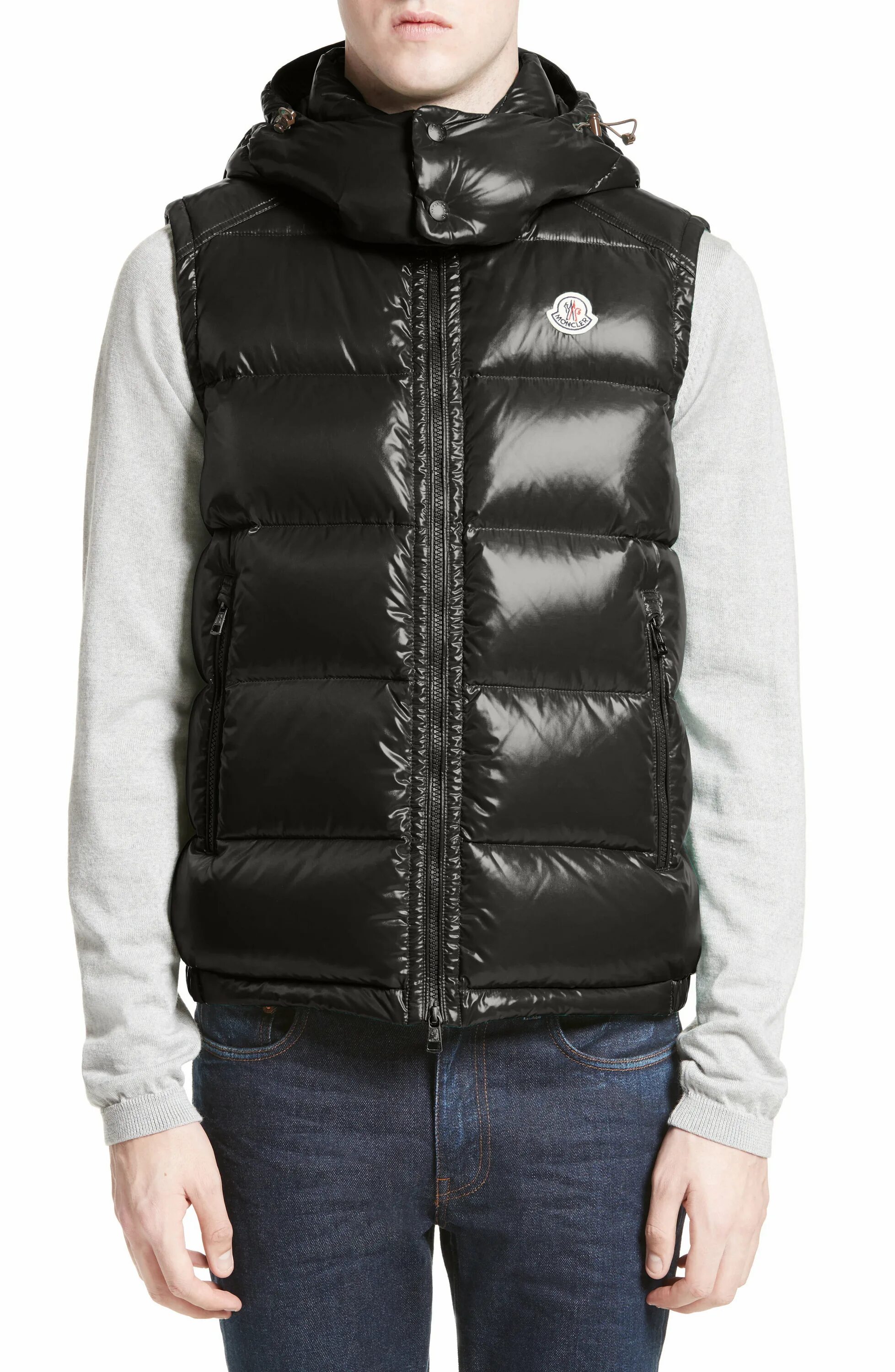 Down vest. Moncler Ghany Quilted Shell down Gilet men. Moncler Vest. Moncler Light Brown Vest. Moncler au Makalu Montillet Vest.