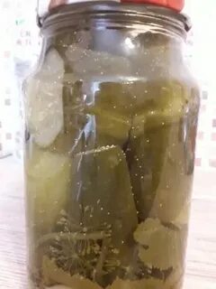 Белый осадок в маринованных огурцах