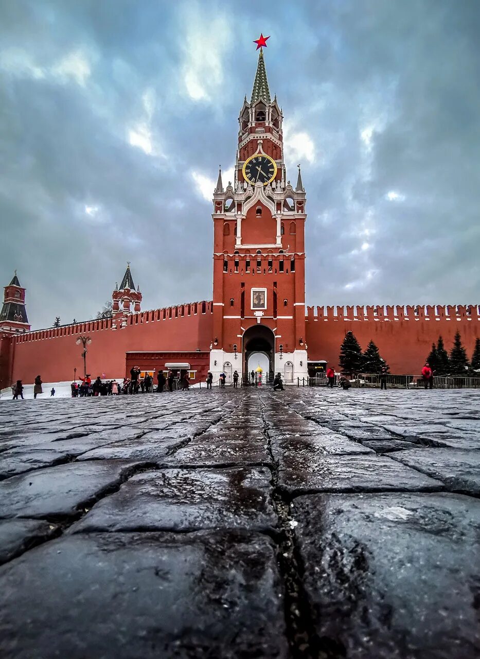 Фото московской спасской башни