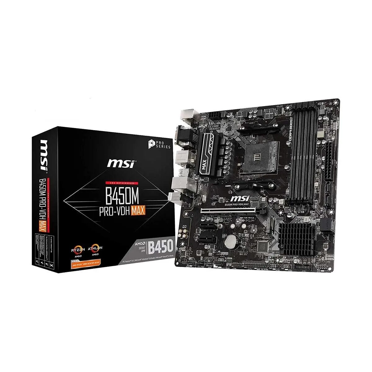 Msi b450m vdh. Msi b450m pro vdh max amd.